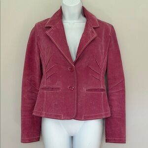 Wilson’s Vintage Pink Suede Jacket /Maxima Line